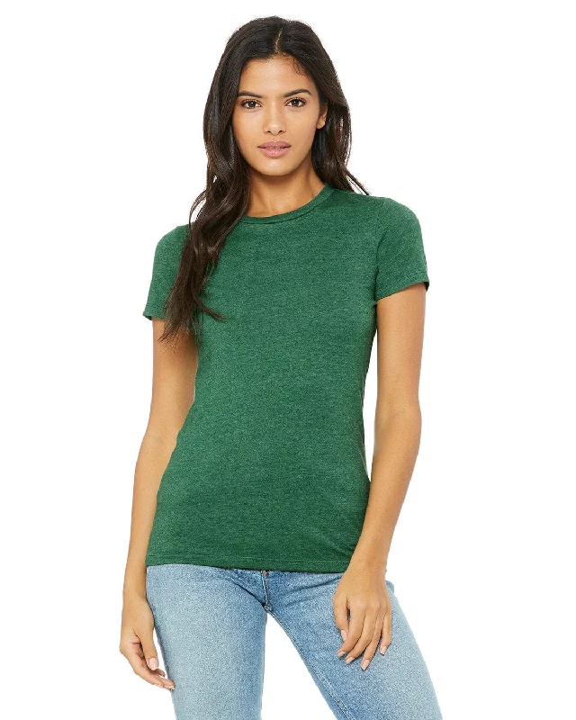 Bella+Canvas Ladies Favorite T-Shirt | Hthr Grass Grn Layered Multi-layer Single Layer