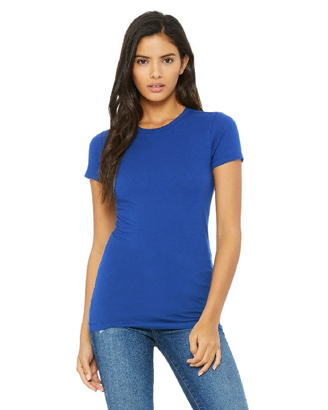 Bella+Canvas Ladies Favorite T-Shirt | True Royal Chenille Blend Fleece Blend Nylon Blend