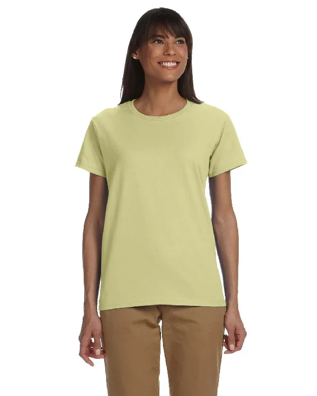 Gildan Ladies Ultra Cotton Heavyweight T-Shirt | Pistachio Chenille Fabric Brocade Fabric Lace Fabric