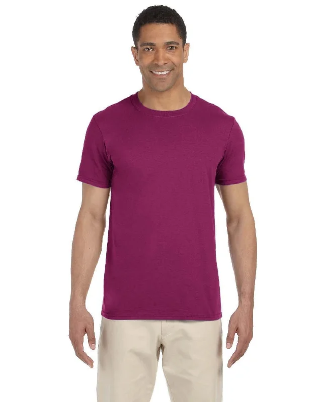 Gildan SoftStyle T-Shirt | Berry Nylon Fabric Polyester Fabric Spandex Fabric