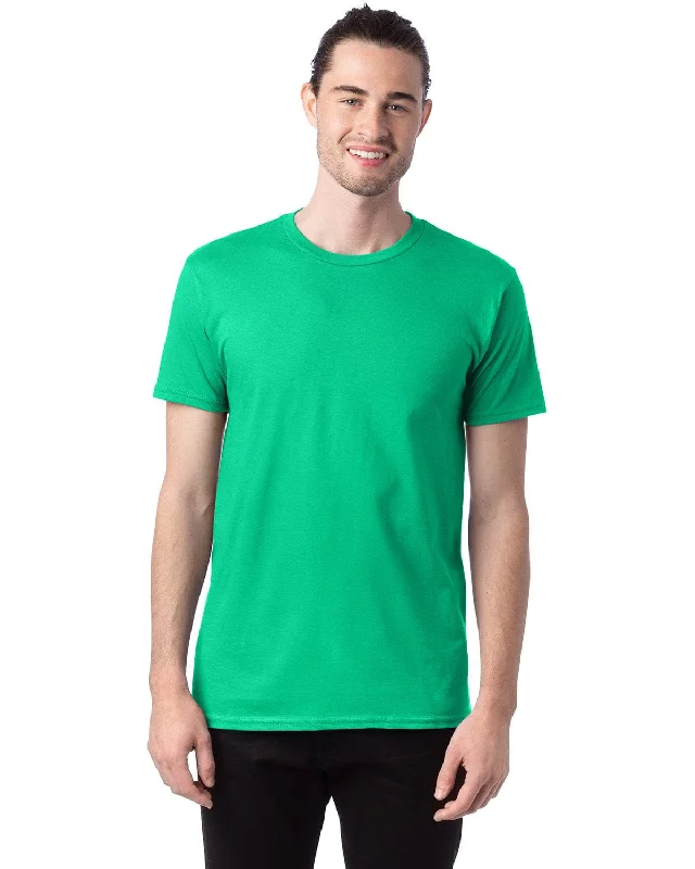 Hanes Combed Cotton T-Shirt | Kelly Green Satin Fabric Silk Fabric Chiffon Fabric