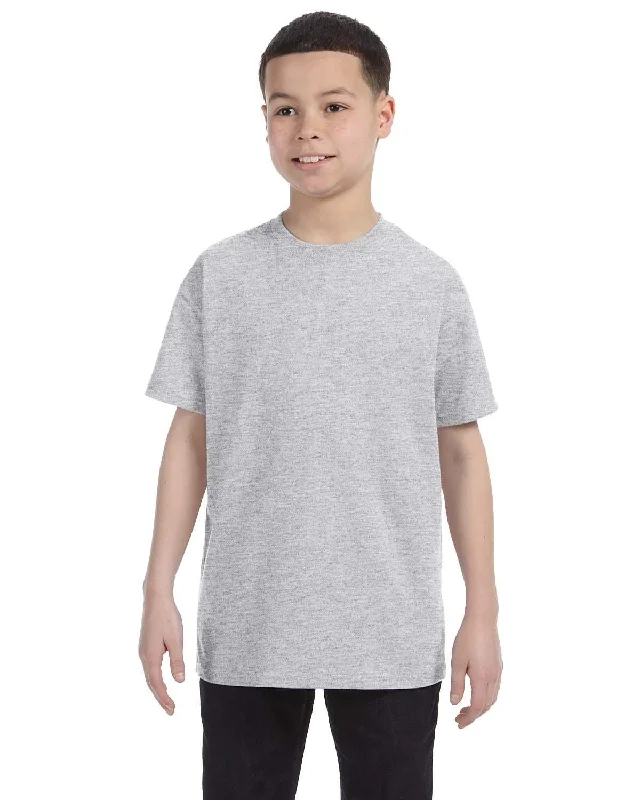 Jerzees Youth Heavyweight 50/50 T-Shirt | Ash Modern Contemporary Chic