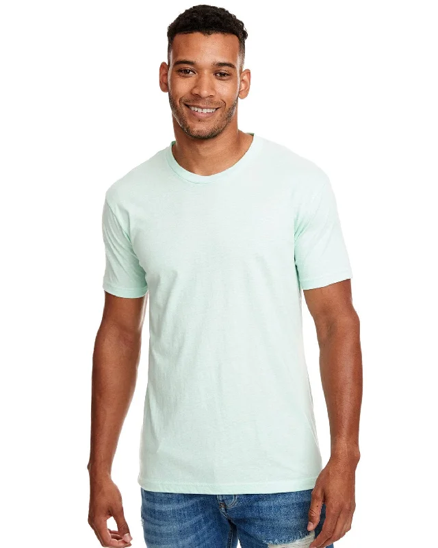 Next Level Mens CVC Crewneck Tee | Mint Handmade Hand-knitted Hand-woven