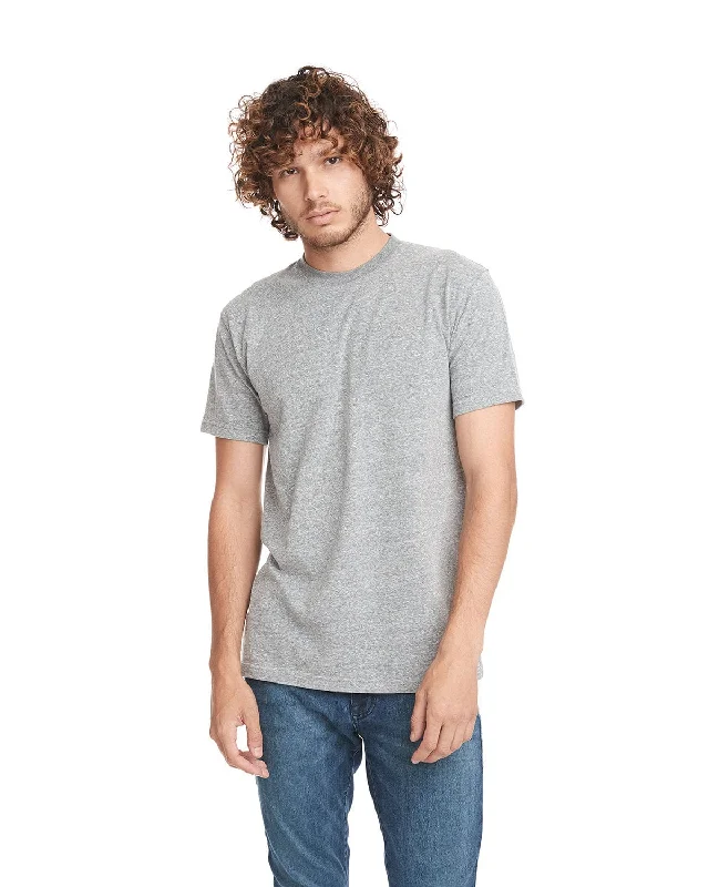 Next Level Unisex Ideal Heavyweight T-Shirt | Heather Gray Elegant Classic Vintage