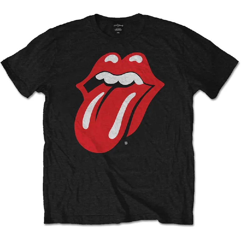 The Rolling Stones Kids T-Shirt: Classic Tongue Solid Color Striped Floral