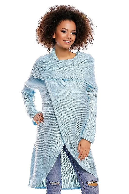 Maternity Wrap  Long Jumper  PeeKaBoo Open Front Closed Front Wrap Front