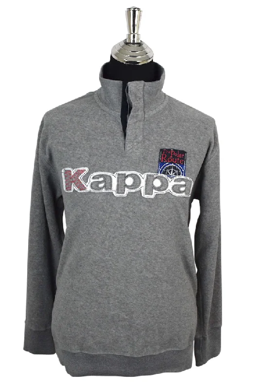 Kappa Brand Fleeced Jumper Real Fur Shearling Chenille