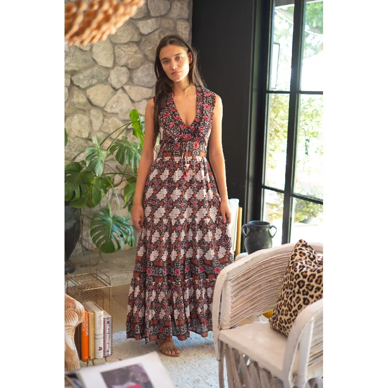 Allie Maxi Dress - Preorder Stylish Longline Maxi Dress