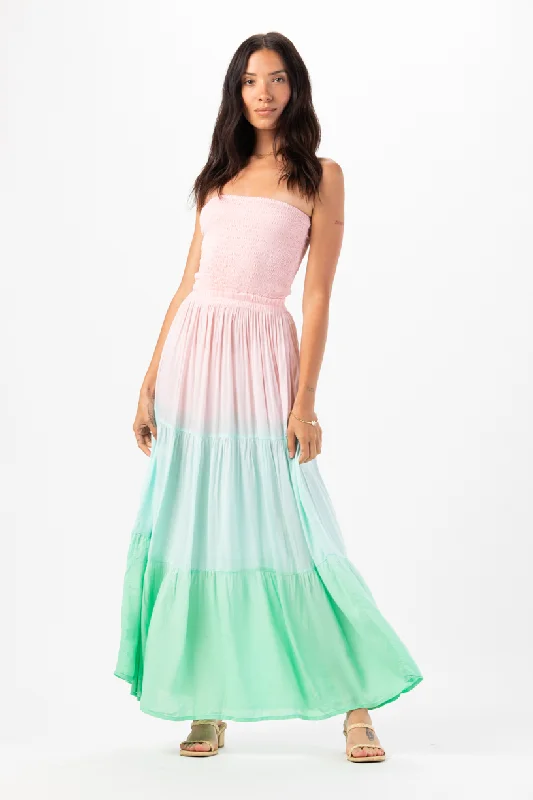 Athena Maxi Dress Fashionable Chiffon Tiered Maxi Dress