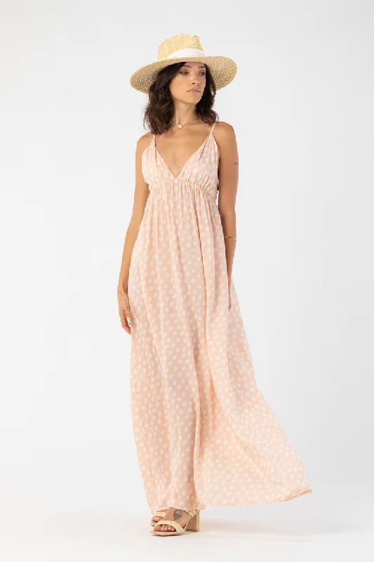 Gracie Maxi Dress Naturals Elegant Maxi Dress with Slit