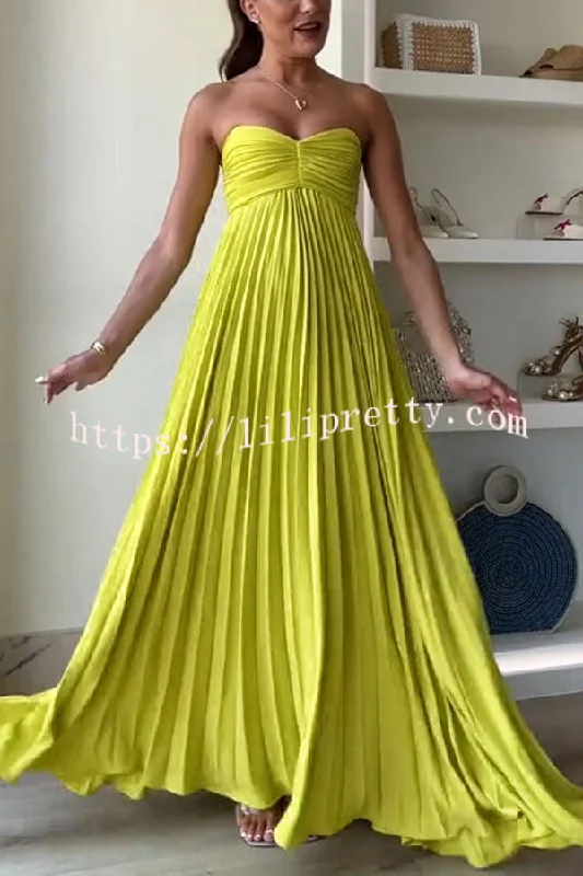 Exquisite Princess Pleated Off Shoulder with Scarf Party Maxi Dress Elegant Tiered Maxi Dress