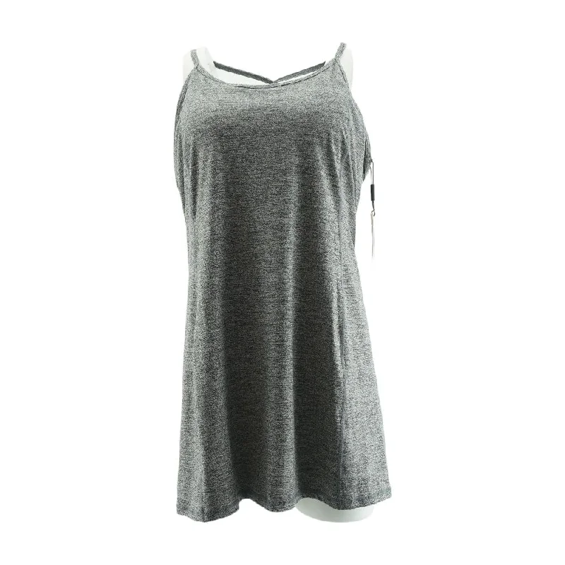 Gray Misc Mini Dress Fashionable Boho-Chic Mini Dress