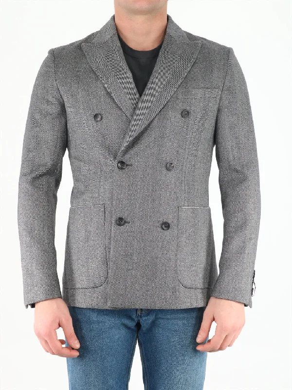 Grey Wool Jacket Faux Fur Jacket Real Fur Jacket Shearling Jacket