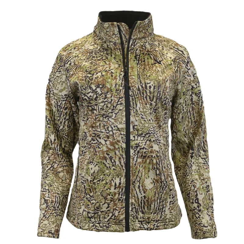 HD Camo Women's Medium Weight Hunting Jacket Knit Jacket Woven Jacket Fleece Jacket