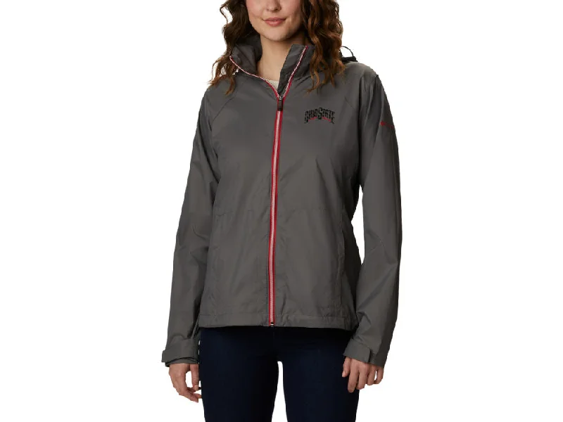 Women's Switchback Jacket Hooded Jacket Caped Jacket Shawl Collar Jacket