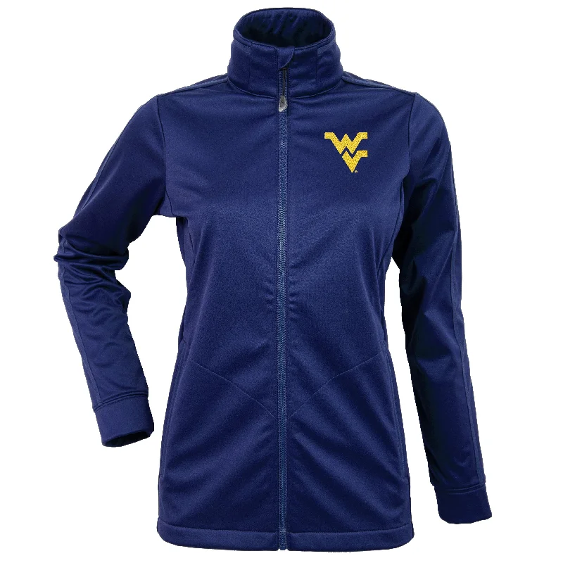 WVU Golf Jacket Faux Fur Jacket Real Fur Jacket Shearling Jacket