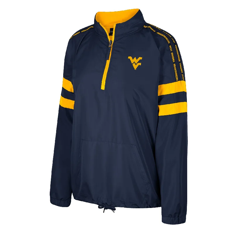 WVU Womens Make a Statement Jacket Chenille Jacket Brocade Jacket Lace Jacket