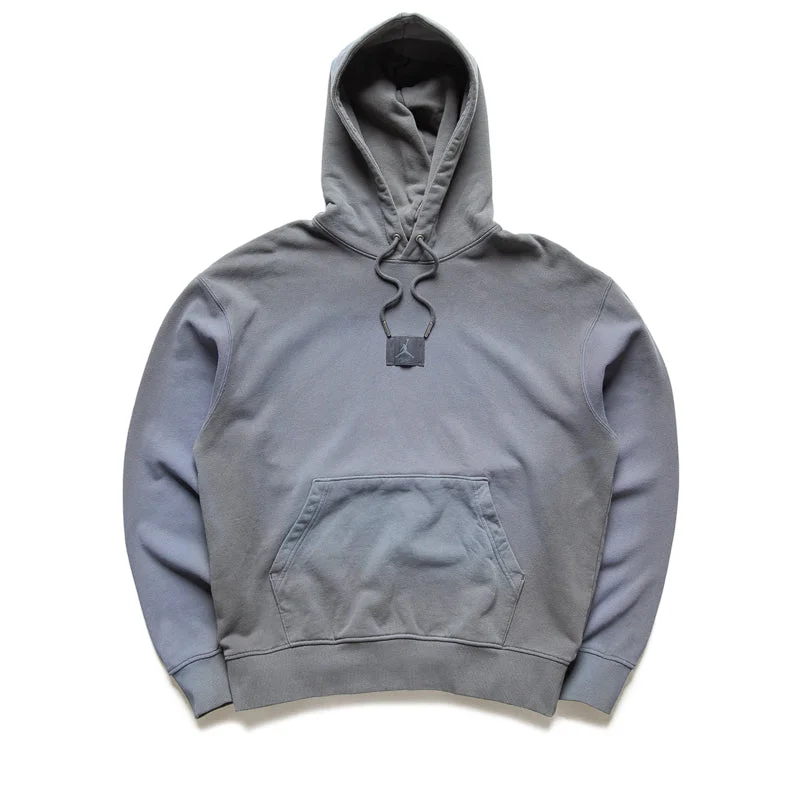 Jordan Flight Fleece Hoodie - Iron Grey Hoodie with Batwing Sleeves Loose Dramatic