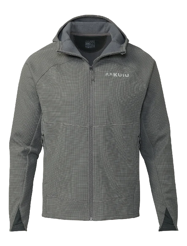 Peloton 240 Full Zip Hoodie | Stone Hoodie with Reflective Safety Nightwear