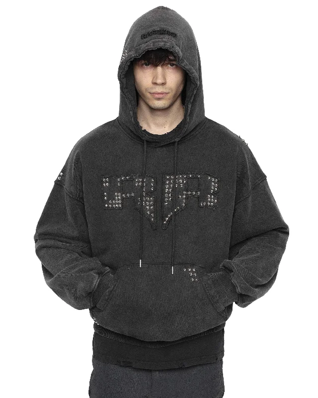 RR Hoodie Hoodie with Logo Branding Identity