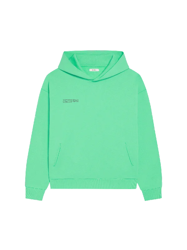 Womens 365 Heavyweight Hoodie—spearmint green Hoodie with Embroidery Detailed Premium