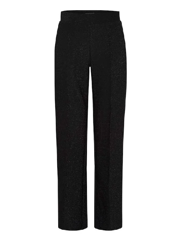 B Young ByTacha Pants Black High-Waist Jogger Pants