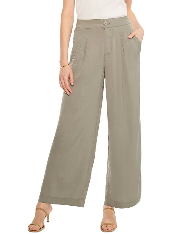 Nic+Zoe Soft Drape Wide-Leg Pant Casual Lounge Pants