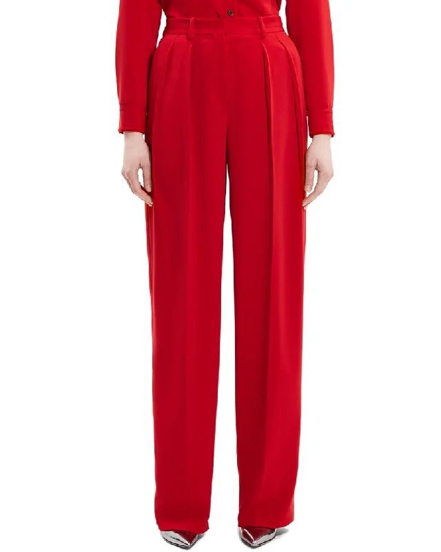 Theory Double Pleat Pant Chic Slim Fit Pants