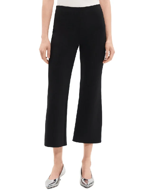 Theory Kick Pant Soft Wool Pants