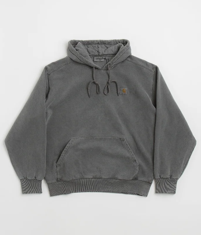 Carhartt Vista Hoodie - Graphite Hoodie with Cropped Fit Short Trendy