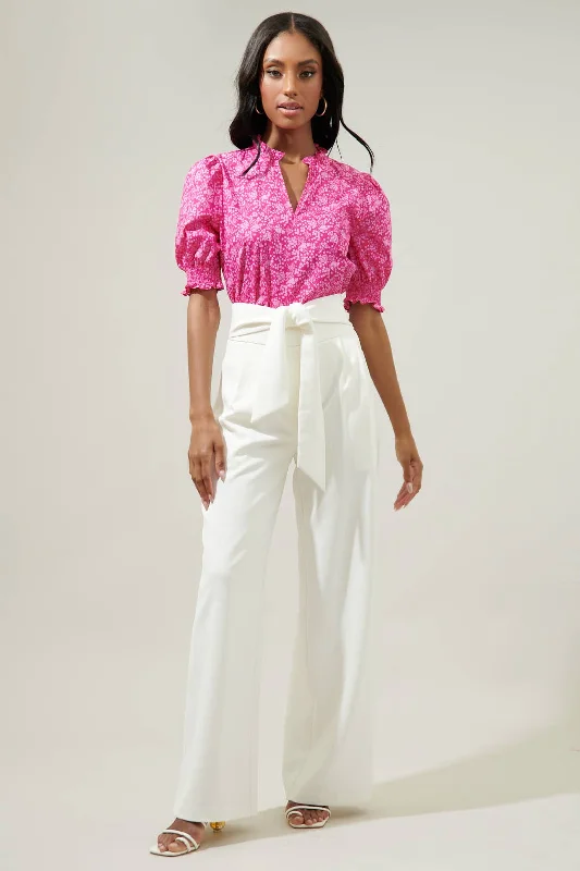 Chelsea Wide Leg Pants Formal Wide-Leg Pants