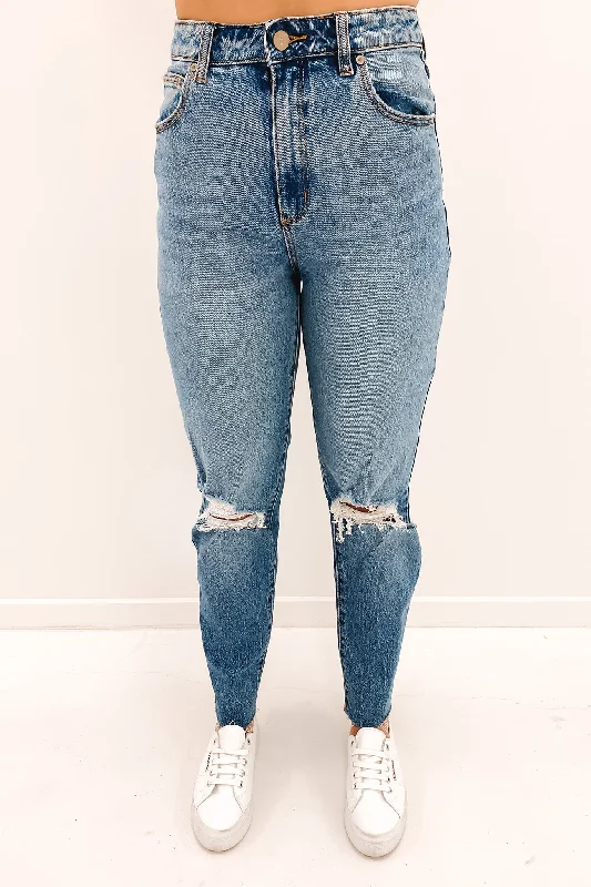 A 94 High Slim Jean Felicia Rip Fashionable Jeggings Style Jeans