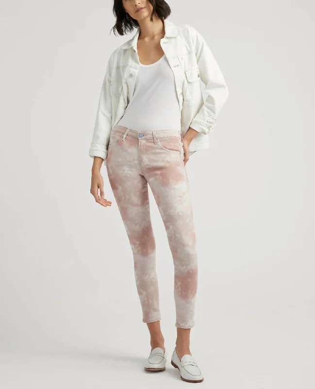 Ankle Skinny Jean In Ayrave Comfortable Mid-Rise Jeans