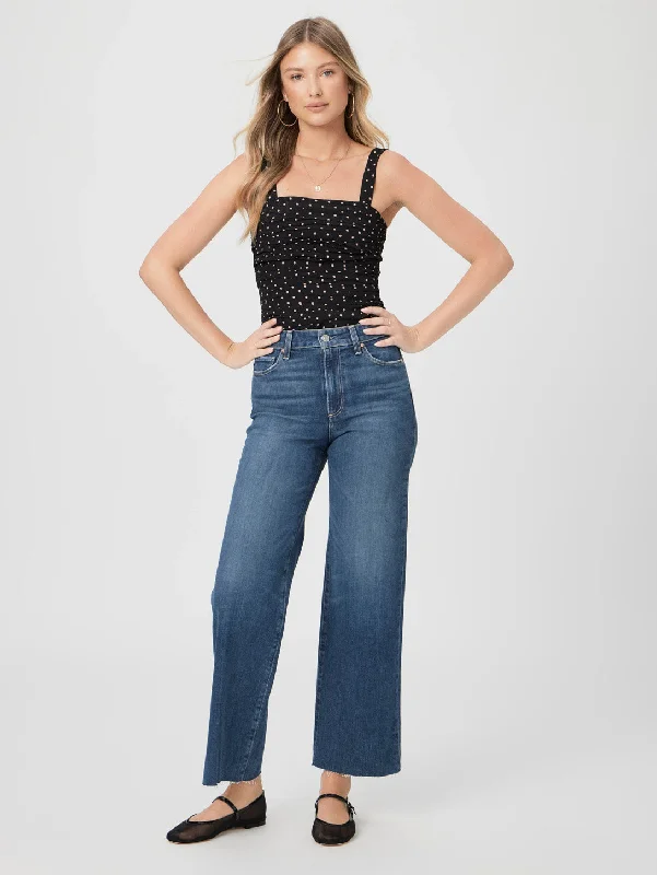 Anessa Wide Long Jean - Ancient Stylish High-Waist Jeans