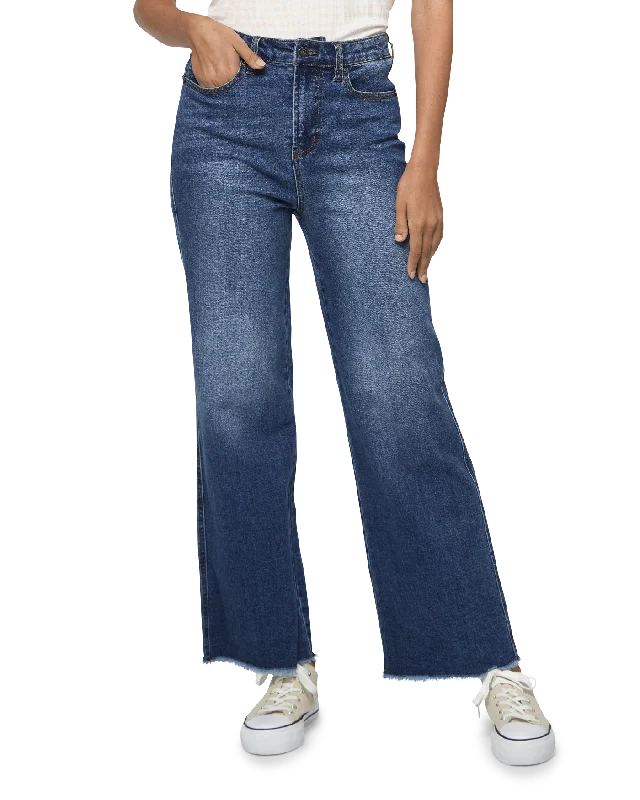 BLAKE HIGH-RISE WIDE-LEG JEAN Comfortable Jogger Style Jeans