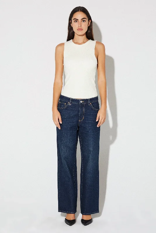 DARIA BOYFRIEND ANALOGY JEAN Casual Straight-Leg Jeans