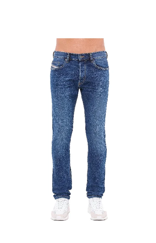 Diesel - D-Luster Jean - Faded Blue - Two Lengths Available Fashionable Straight Fit Denim