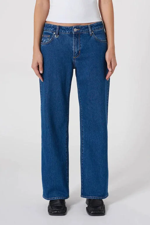 Neuw - Daria Boyfriend Jean, Royal Indigo 30" Stylish High-Rise Mom Jeans