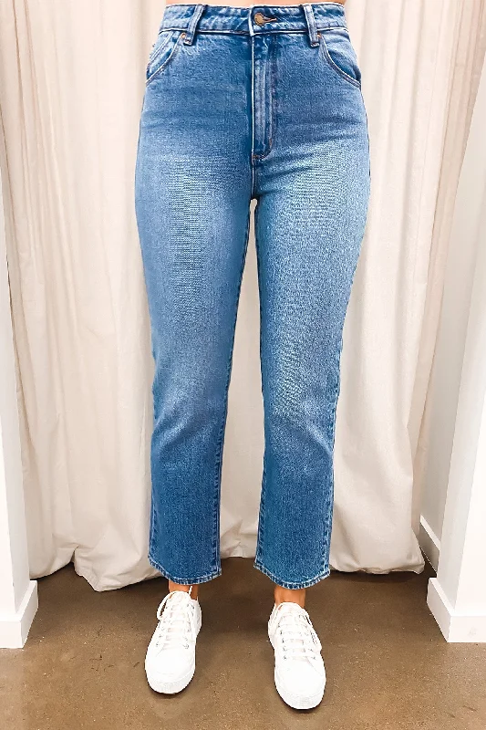 Original Straight Jean Brad Blue Trendy Flared Leg Jeans