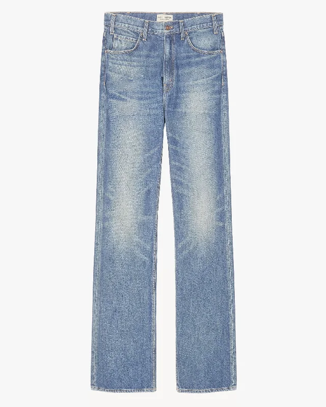 Mitchell Jean Elegant Dark-Wash Bootcut Jeans