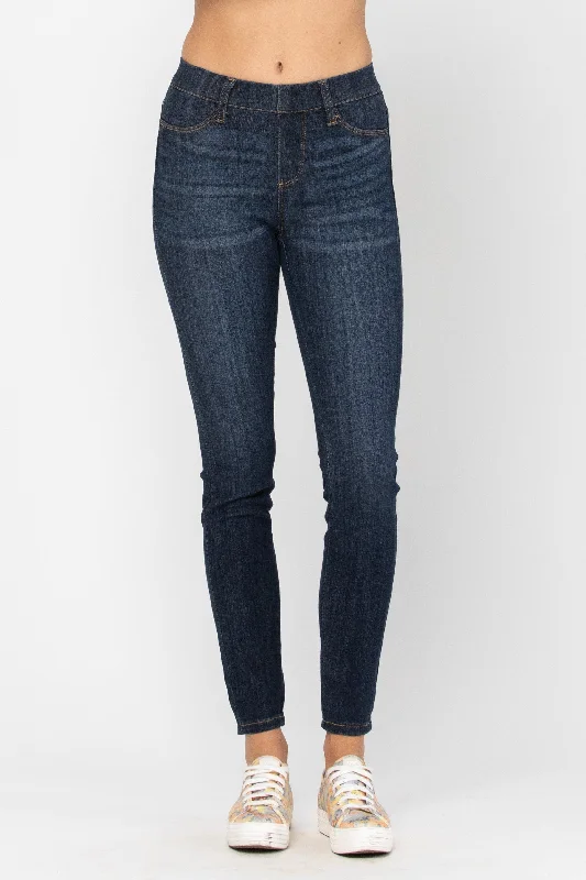 The Theo Jean Jeggings Fashionable Cropped Denim Jeans