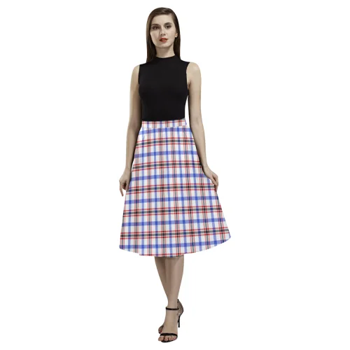 Boswell Modern Tartan Aoede Crepe Skirt denim skirt classic