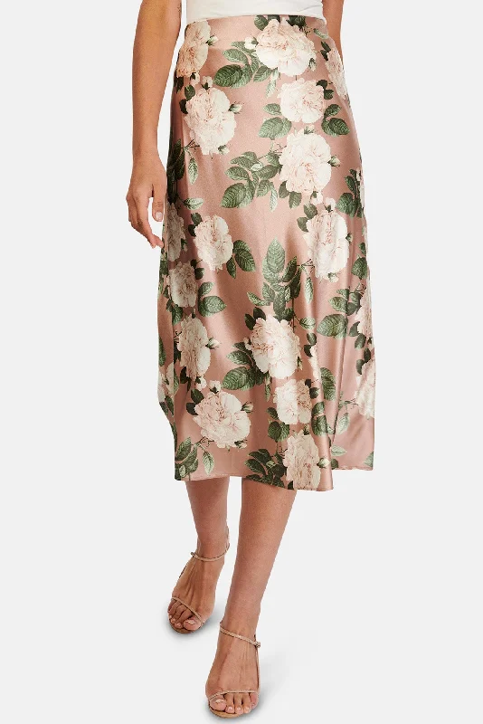 Aviva Skirt Gardenia chiffon skirt delicate