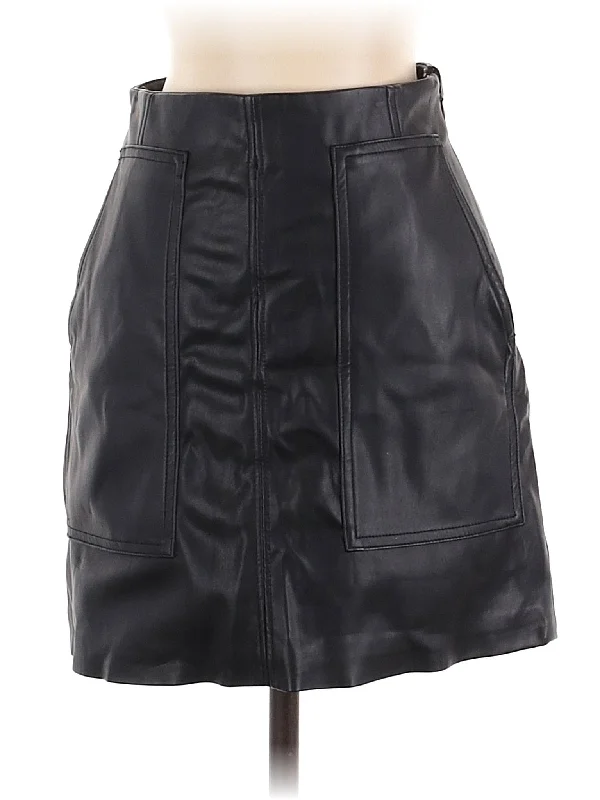 Faux Leather Skirt seamless skirt comfort