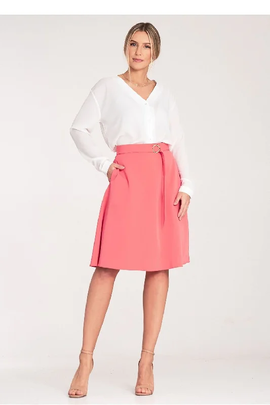 Skirt Figl leather skirt modern